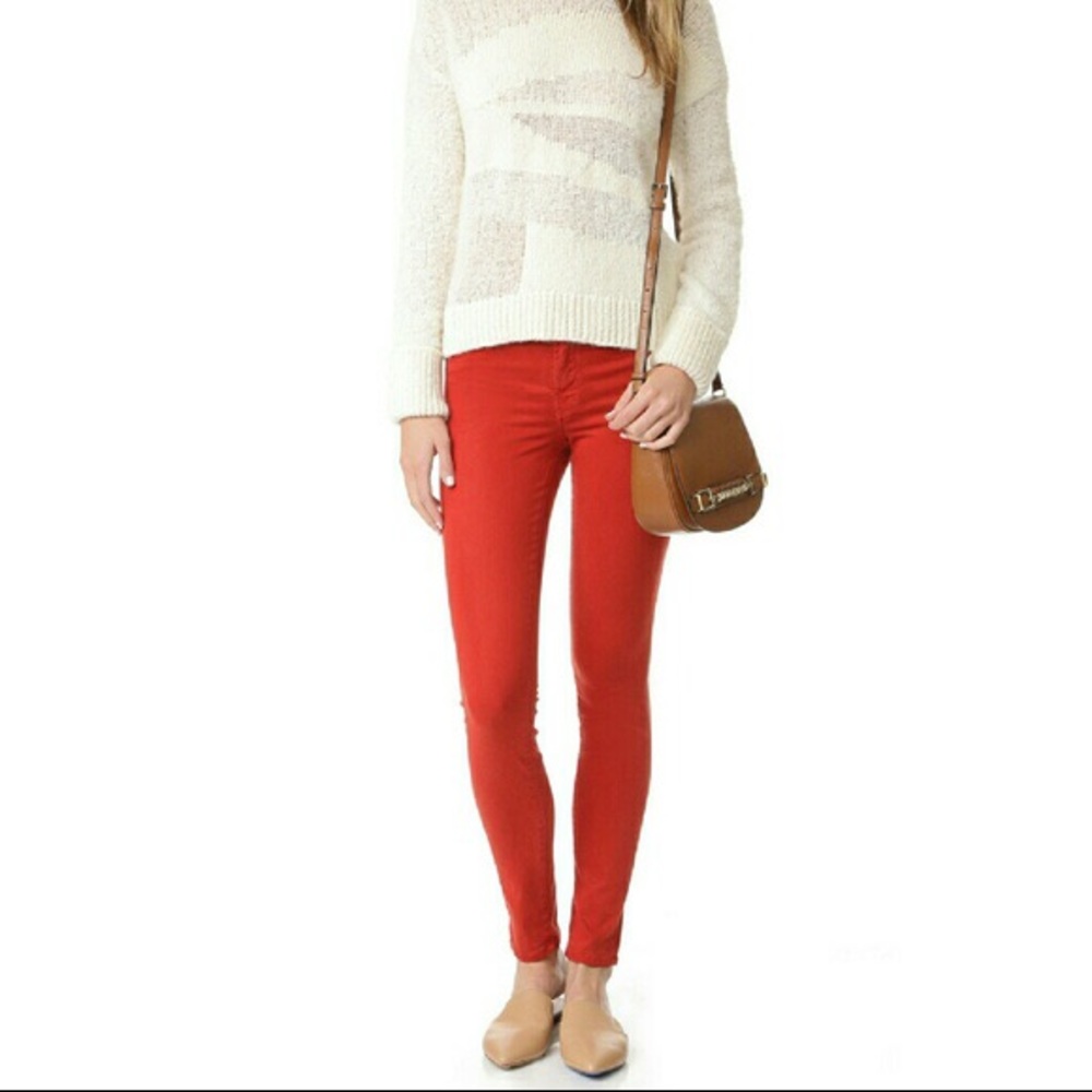 J Brand Blood Orange Skinny leg Size 25